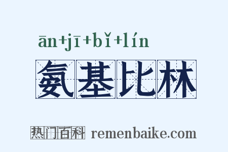 氨基比林是什么意思的图片